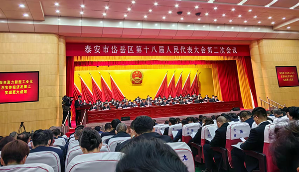 新聞動態 | 泰安德圖總經理王君玲出席政協第十四屆泰安市岱岳區委員會第二次會議